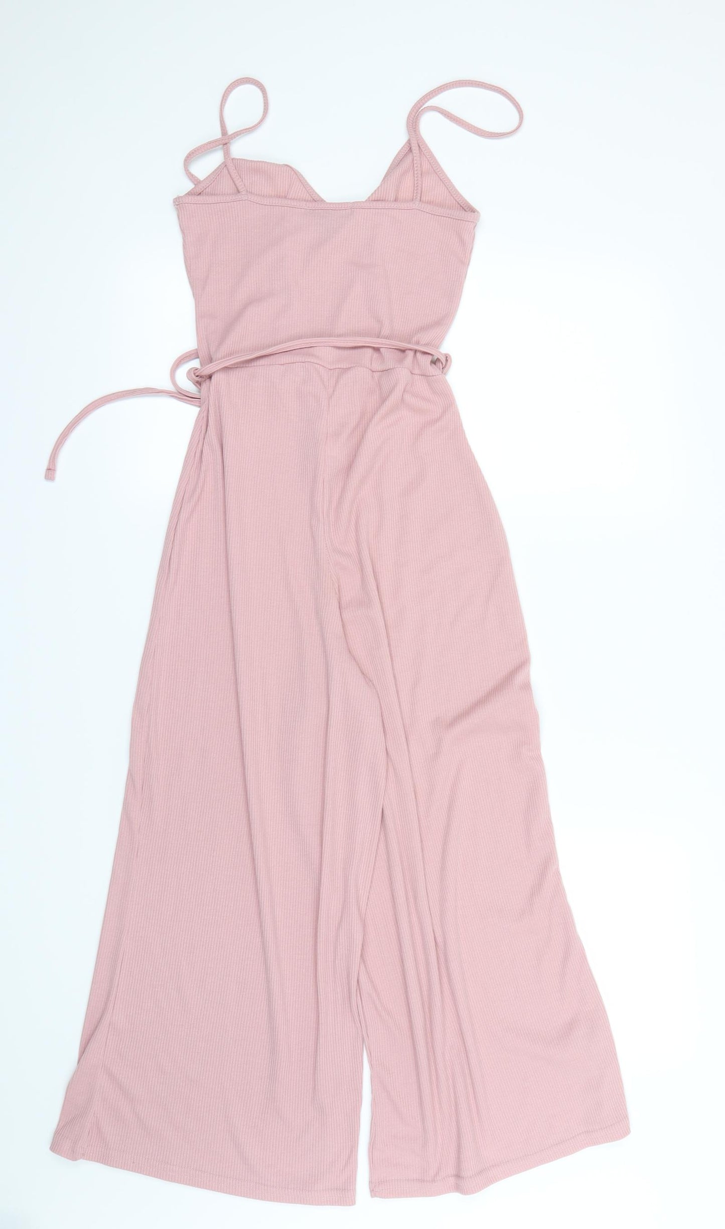 Missguided Womens Pink   Jumpsuit One-Piece Size 10 L26 in