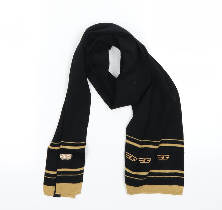 Preworn Mens Black   Scarf  One Size
