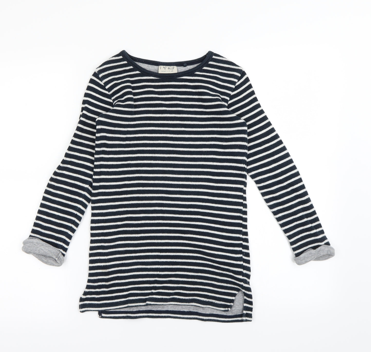 NEXT Girls Blue Striped  Mini  Size 8 Years