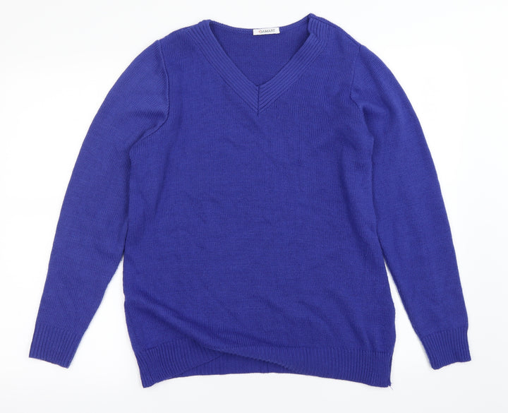 Damart Womens Blue   Pullover Jumper Size 12