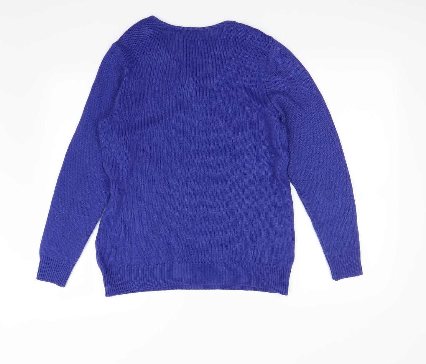 Damart Womens Blue   Pullover Jumper Size 12