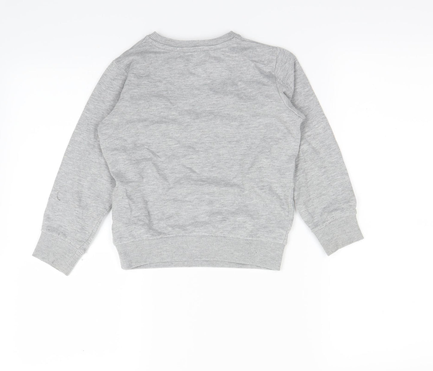 M&S Boys Grey   Pullover Jumper Size 4-5 Years