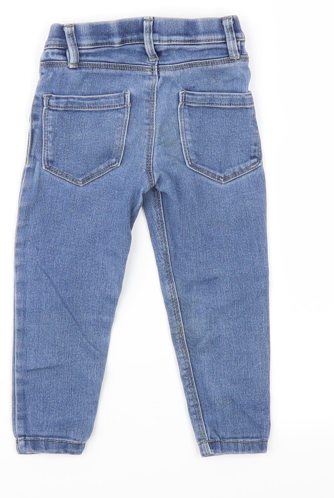 dENIM cO Girls Blue   Jogger Jeans Size 18-24 Months
