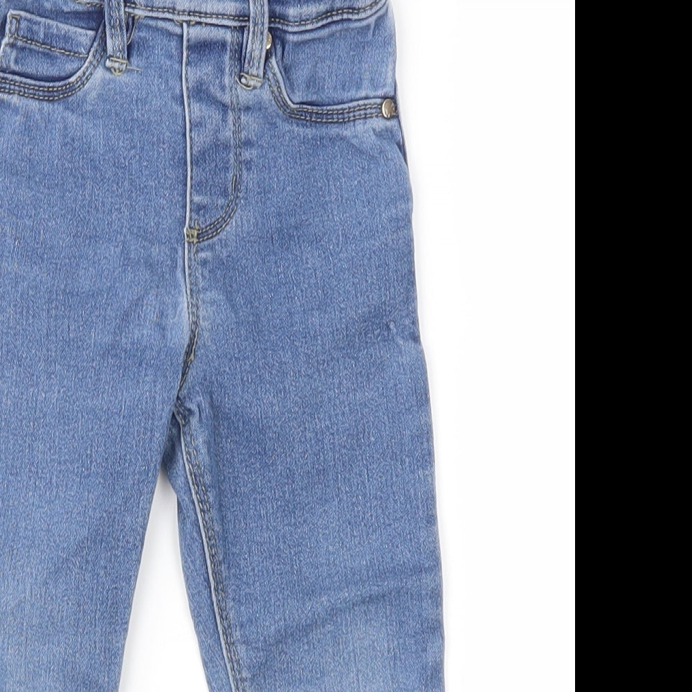 dENIM cO Girls Blue   Jogger Jeans Size 18-24 Months