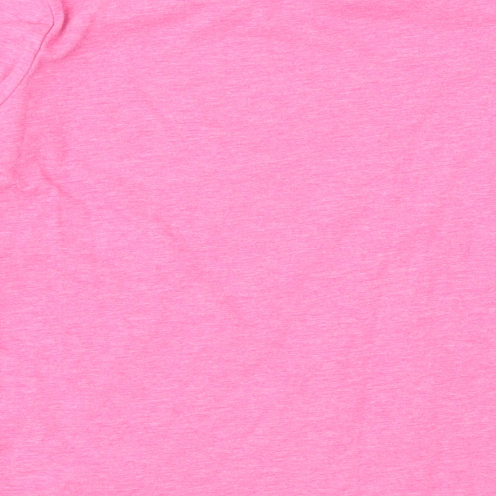 George Girls Pink   Basic T-Shirt Size 3-4 Years
