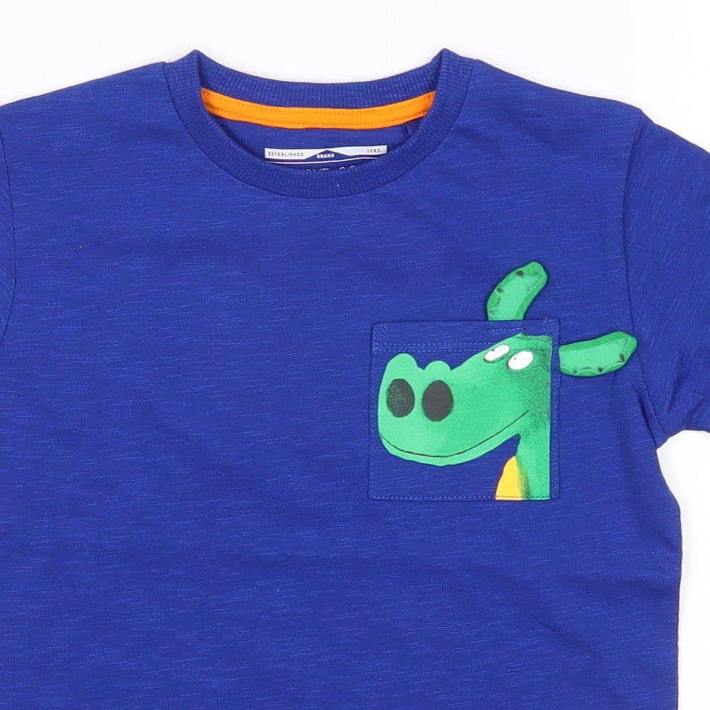 NEXT Boys Blue   Basic T-Shirt Size 4-5 Years