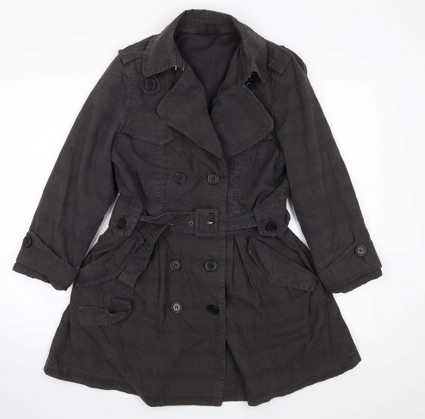 Topshop Womens Black   Jacket Coat Size 12