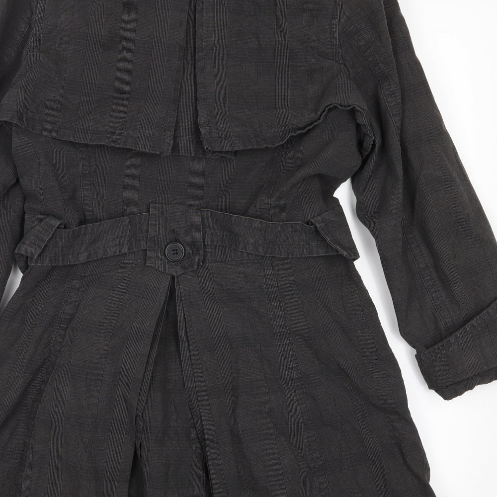 Topshop Womens Black   Jacket Coat Size 12