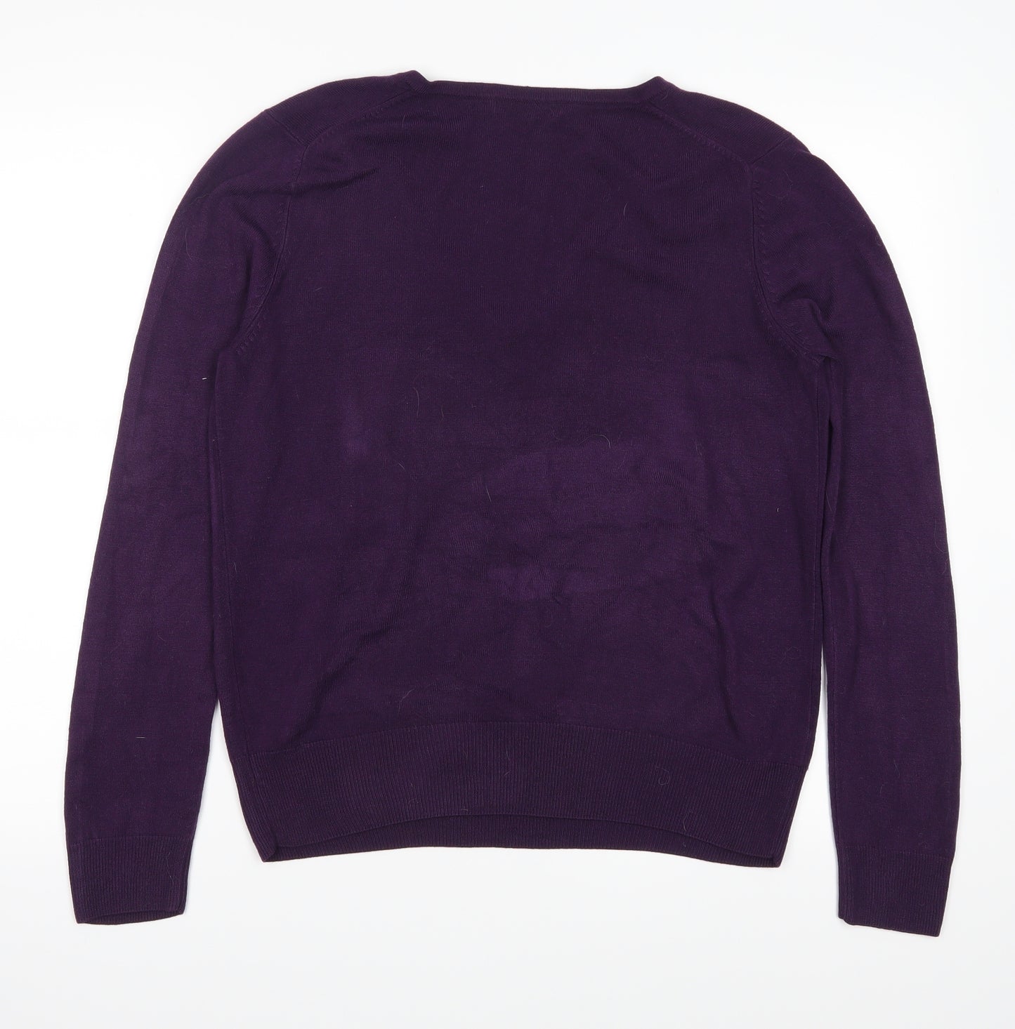 Marks and Spencer Womens Purple   Pullover Jumper Size 12