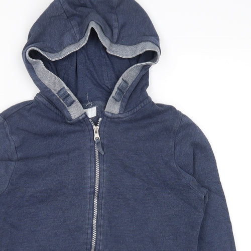 F&F Boys Blue   Full Zip Hoodie Size 10-11 Years