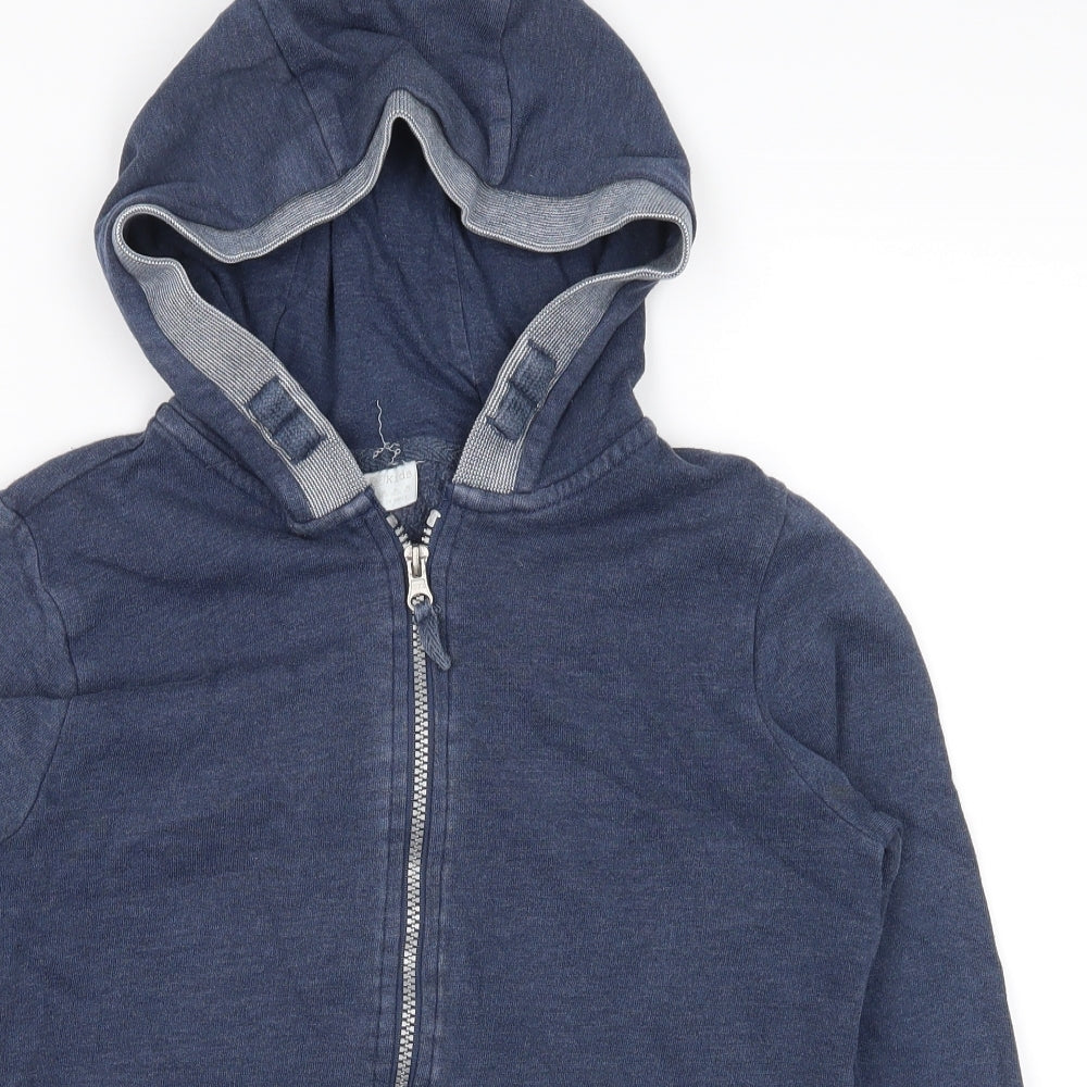 F&F Boys Blue   Full Zip Hoodie Size 10-11 Years