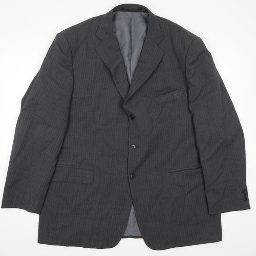 Impressions Mens Grey   Jacket Blazer Size 46