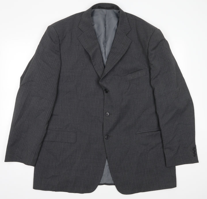 Impressions Mens Grey   Jacket Blazer Size 46