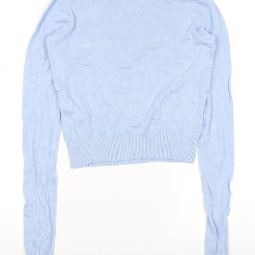 Bershka Womens Blue   Pullover Jumper Size S