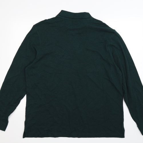 Marks and Spencer Mens Green    Polo Size 2XL