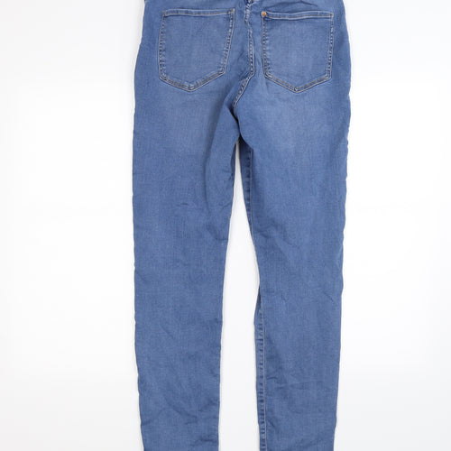 &Denim Womens Blue  Denim Skinny Jeans Size M L32 in