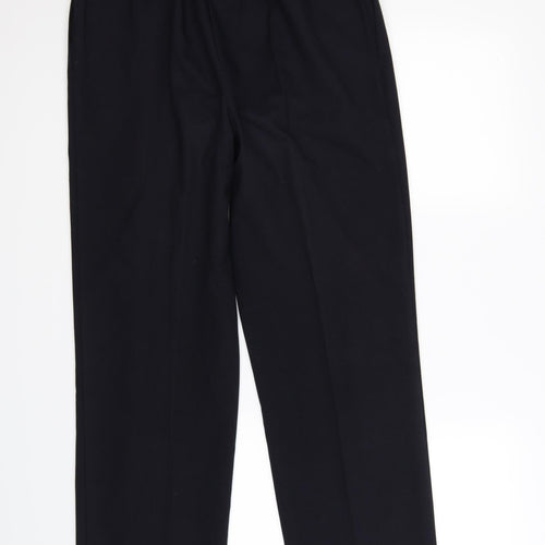 marks and Womens Blue   Dress Pants Trousers Size 12 L27 in - work office formal