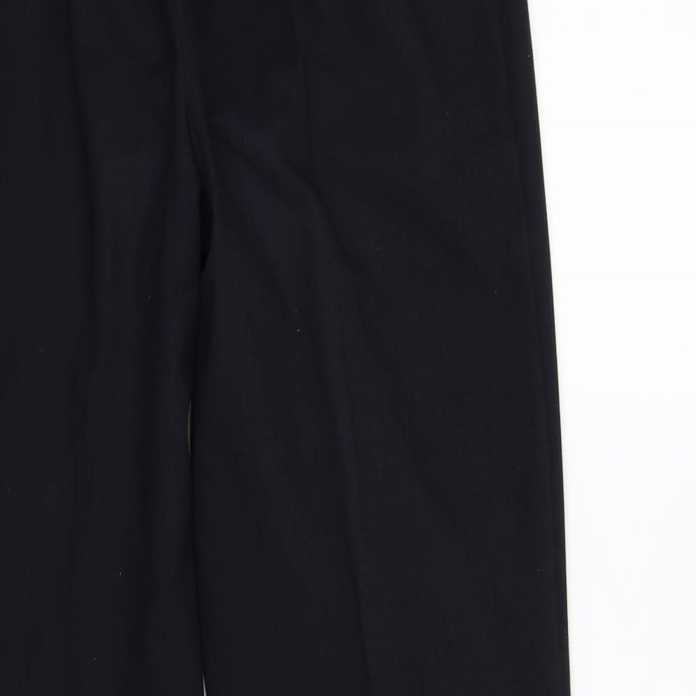 marks and Womens Blue   Dress Pants Trousers Size 12 L27 in - work office formal