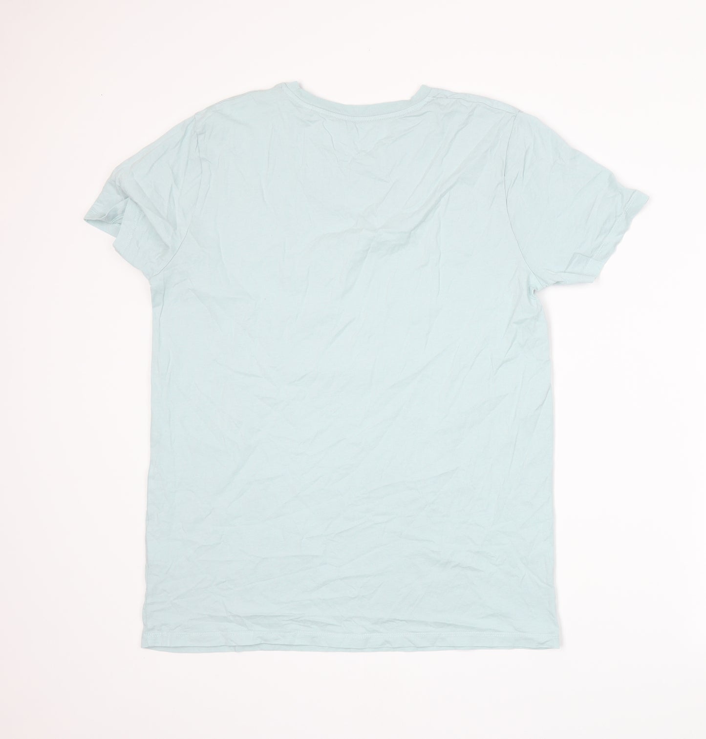 Preworn Mens Blue    T-Shirt Size XL