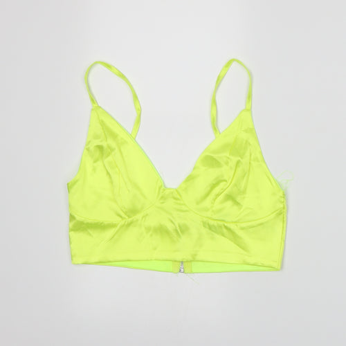 Missguided Womens Green   Camisole Tank Size 10
