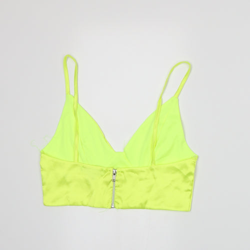 Missguided Womens Green   Camisole Tank Size 10
