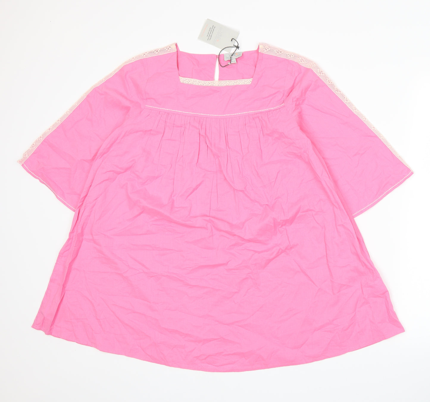 Wild & Gorgeous Girls Pink   Basic Blouse Size 12-13 Years