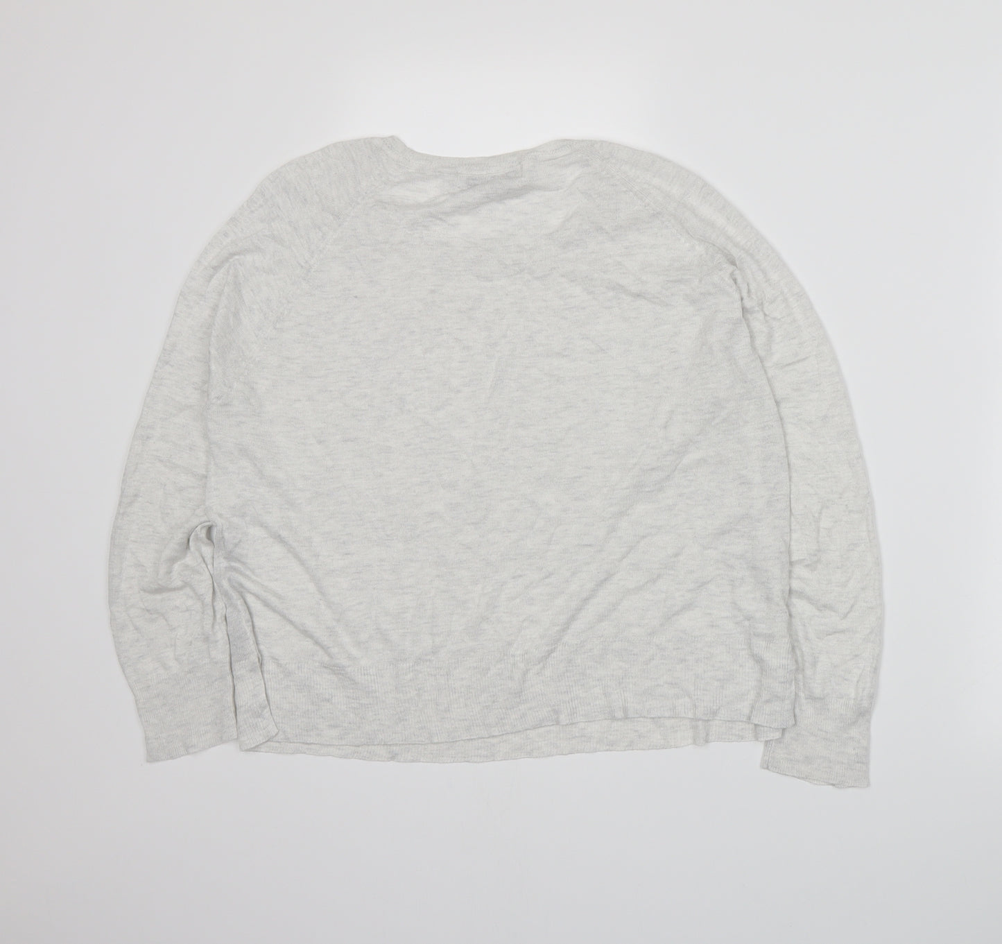 Zara Womens Grey   Pullover Jumper Size M