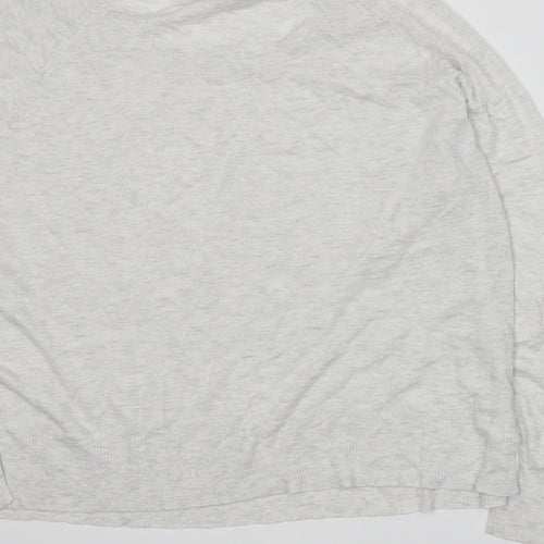 Zara Womens Grey   Pullover Jumper Size M