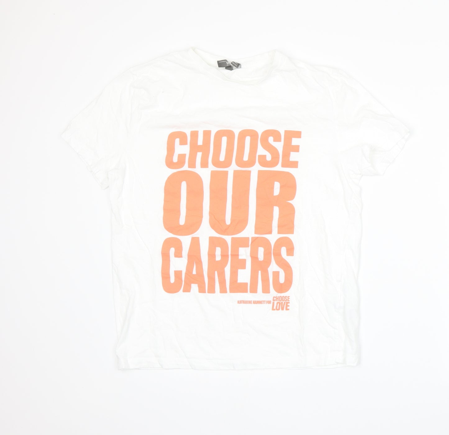 ASOS Womens White   Basic T-Shirt Size S