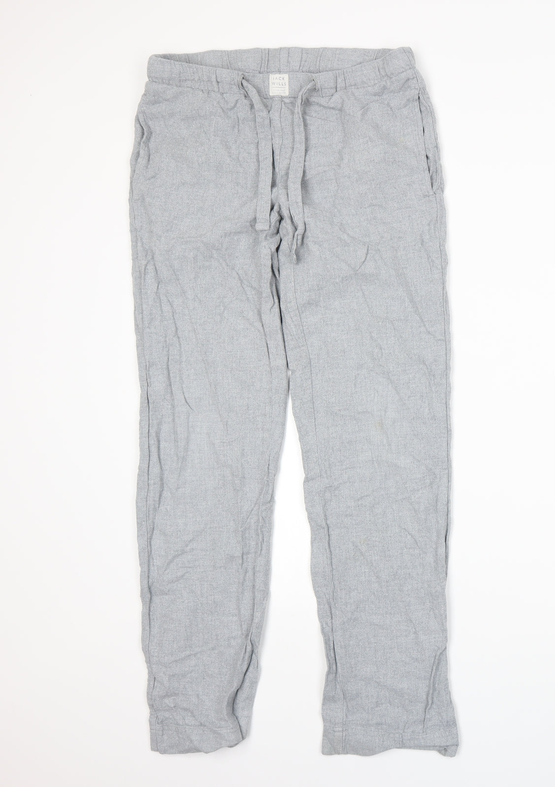 Jack Wills Womens Grey   Trousers  Size 6 L29 in