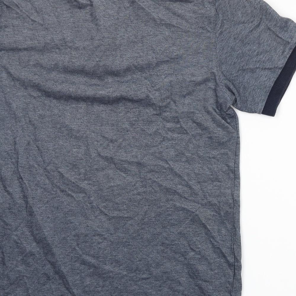 Blue Harbour Mens Blue    Polo Size M