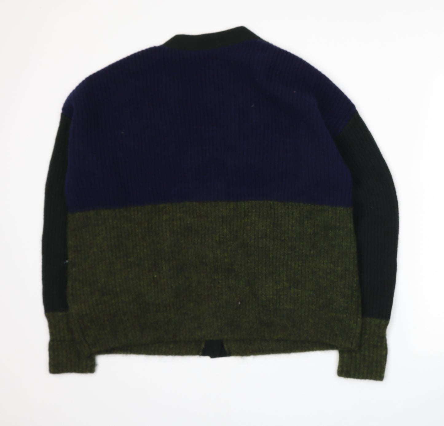 COS Womens Green  Knit Cardigan Jumper Size S