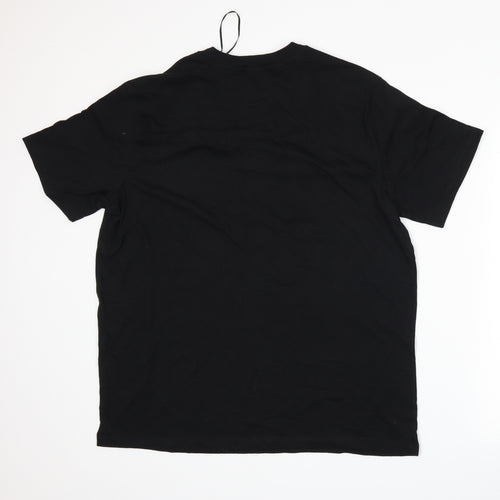 bonprix Mens Black    T-Shirt Size L