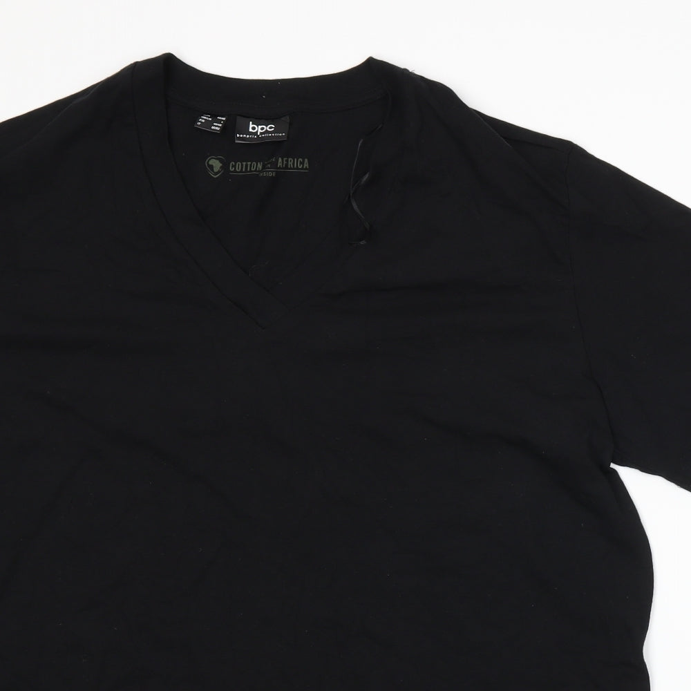 bonprix Mens Black    T-Shirt Size L