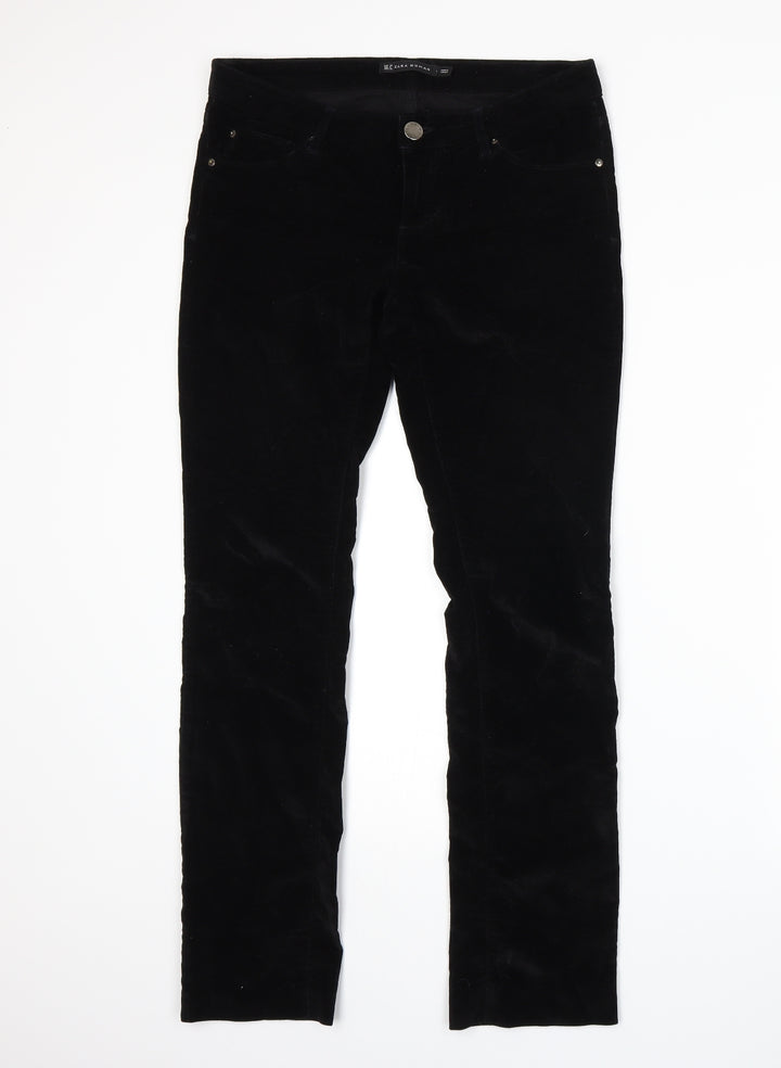 Zara Womens Black Skinny Jeans Size 8 L28 in