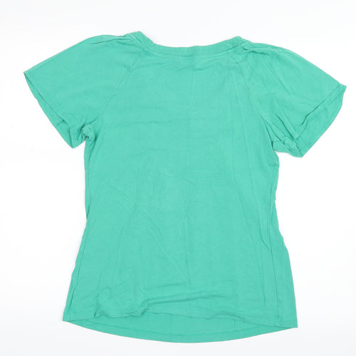 Marks and Spencer Womens Green   Basic T-Shirt Size 8