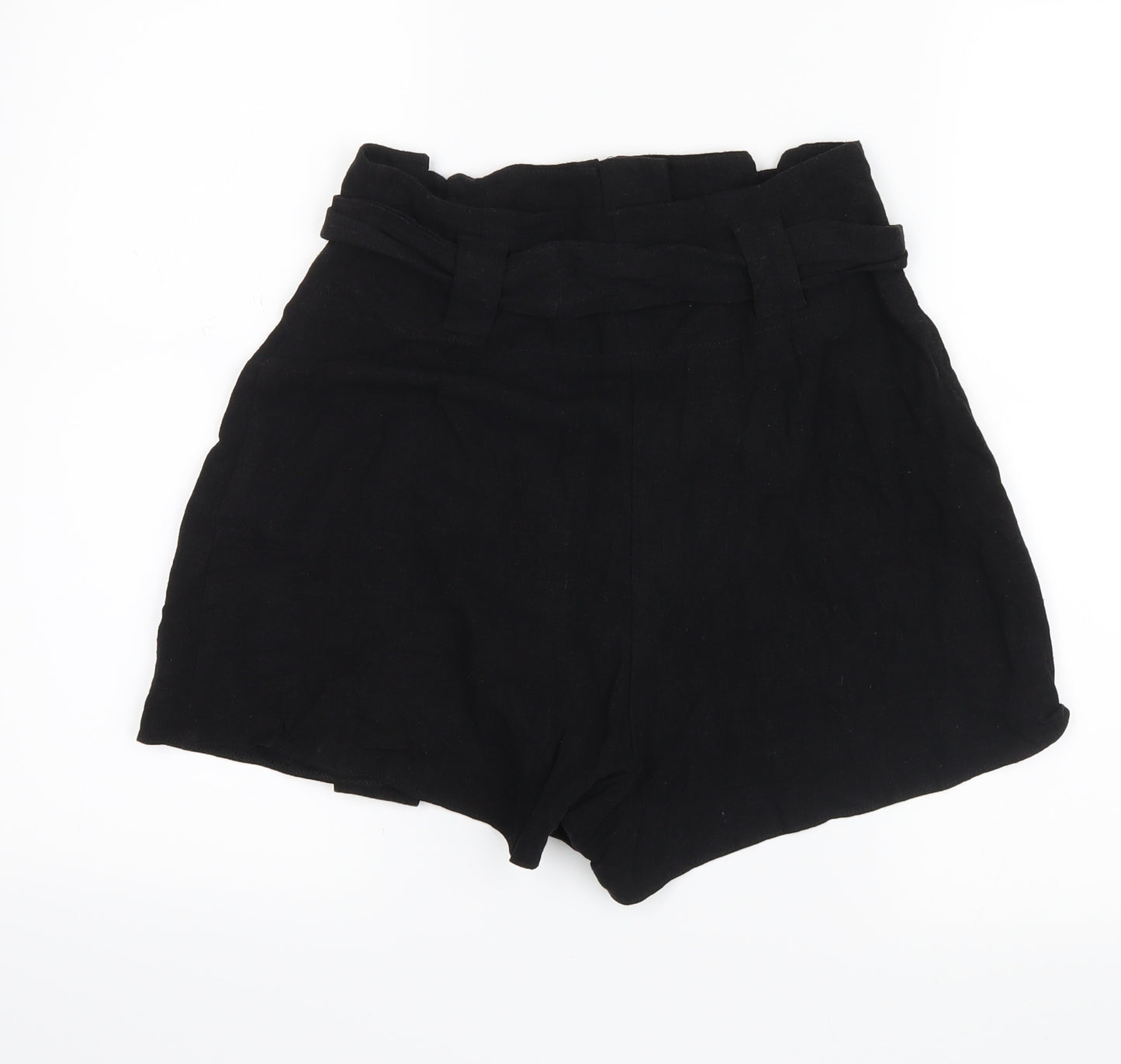 New Look Womens Black   Boyfriend Shorts Size 6