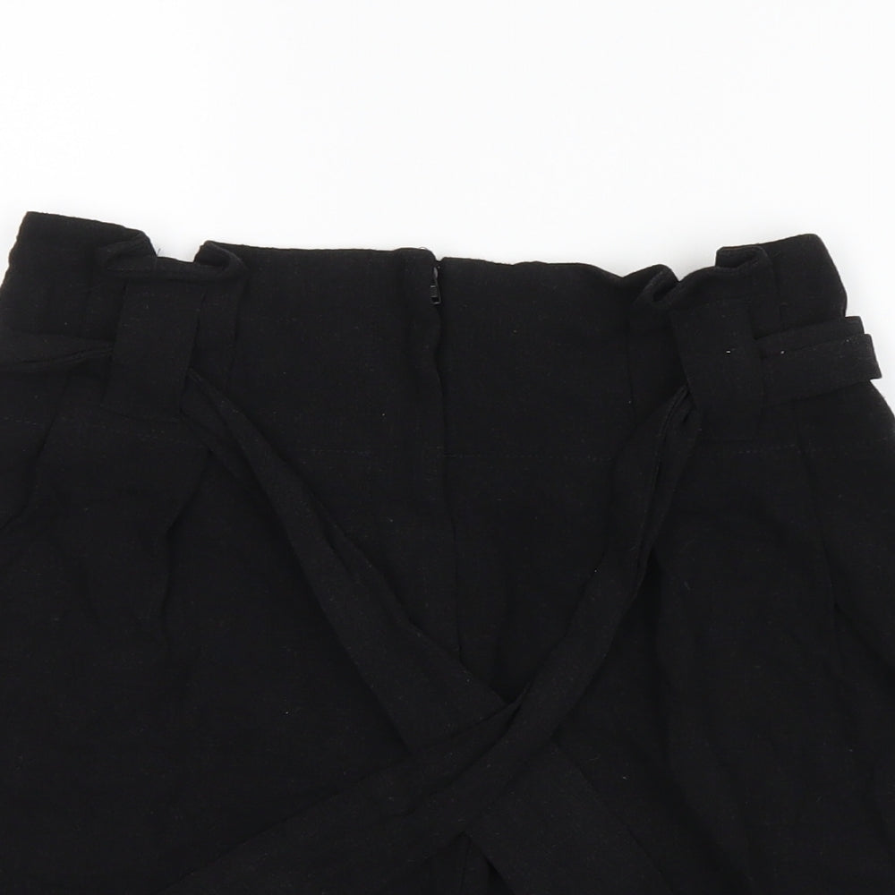 New Look Womens Black   Boyfriend Shorts Size 6