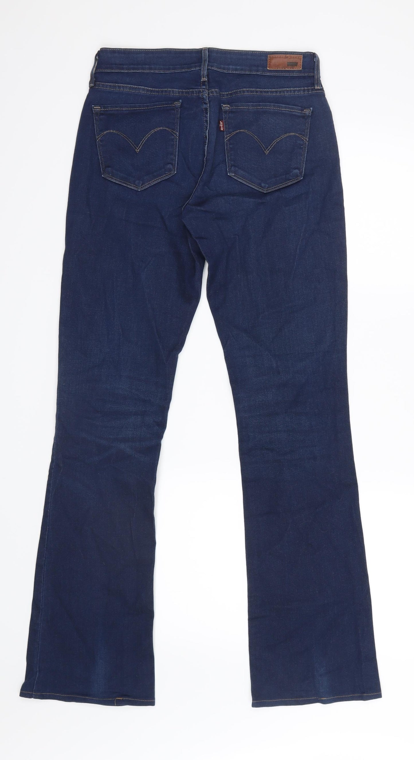Levi's Womens Blue  Denim Bootcut Jeans Size 28 in L31.5 in