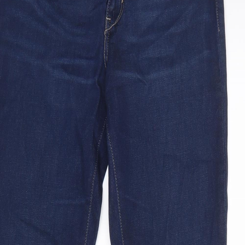 Levi's Womens Blue  Denim Bootcut Jeans Size 28 in L31.5 in