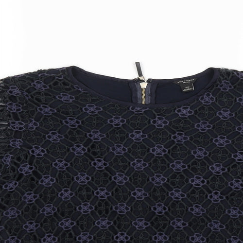 Ann Taylor Womens Blue   Pullover Jumper Size S