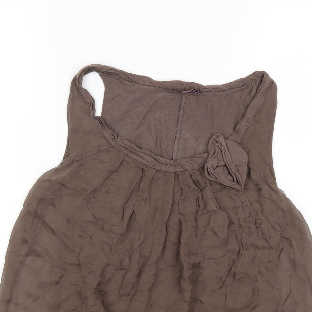 Phase Eight Womens Brown   Basic Blouse Size M