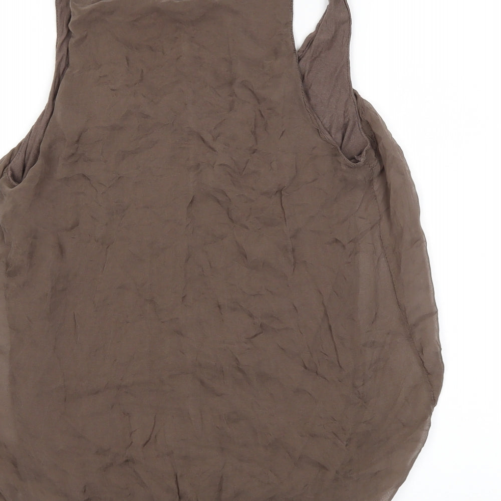 Phase Eight Womens Brown   Basic Blouse Size M