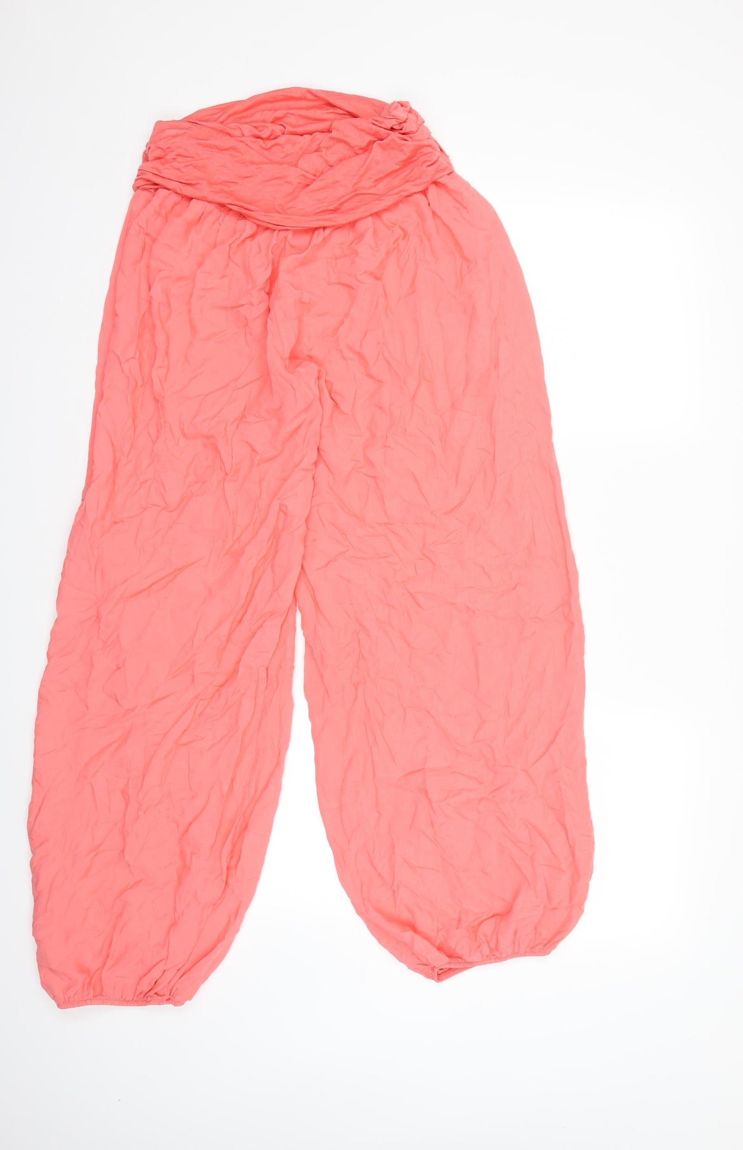 Preworn Womens Pink   Harem Trousers Size 30 in L26 in