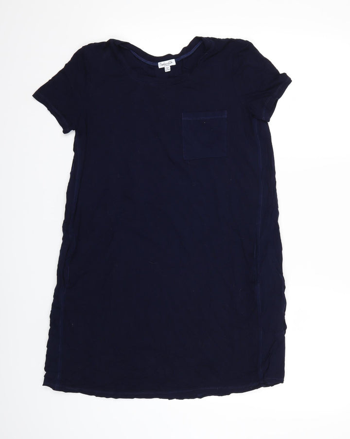 Splendid Womens Blue T-Shirt Dress Size XS