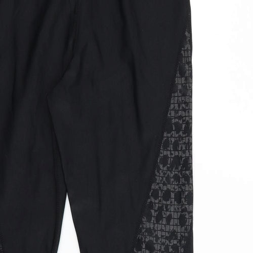 Preworn Womens Black   Snow Pants Trousers Size L L25 in