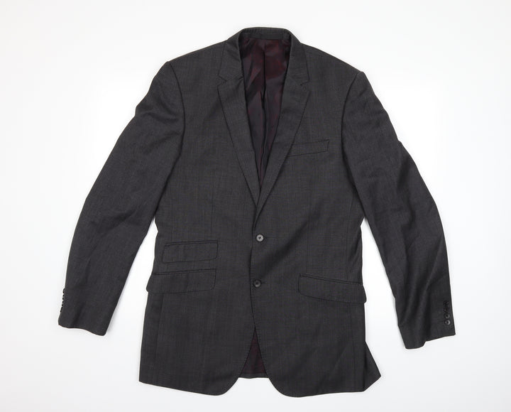 Marks and Spencer Mens Grey   Jacket Suit Jacket Size 40