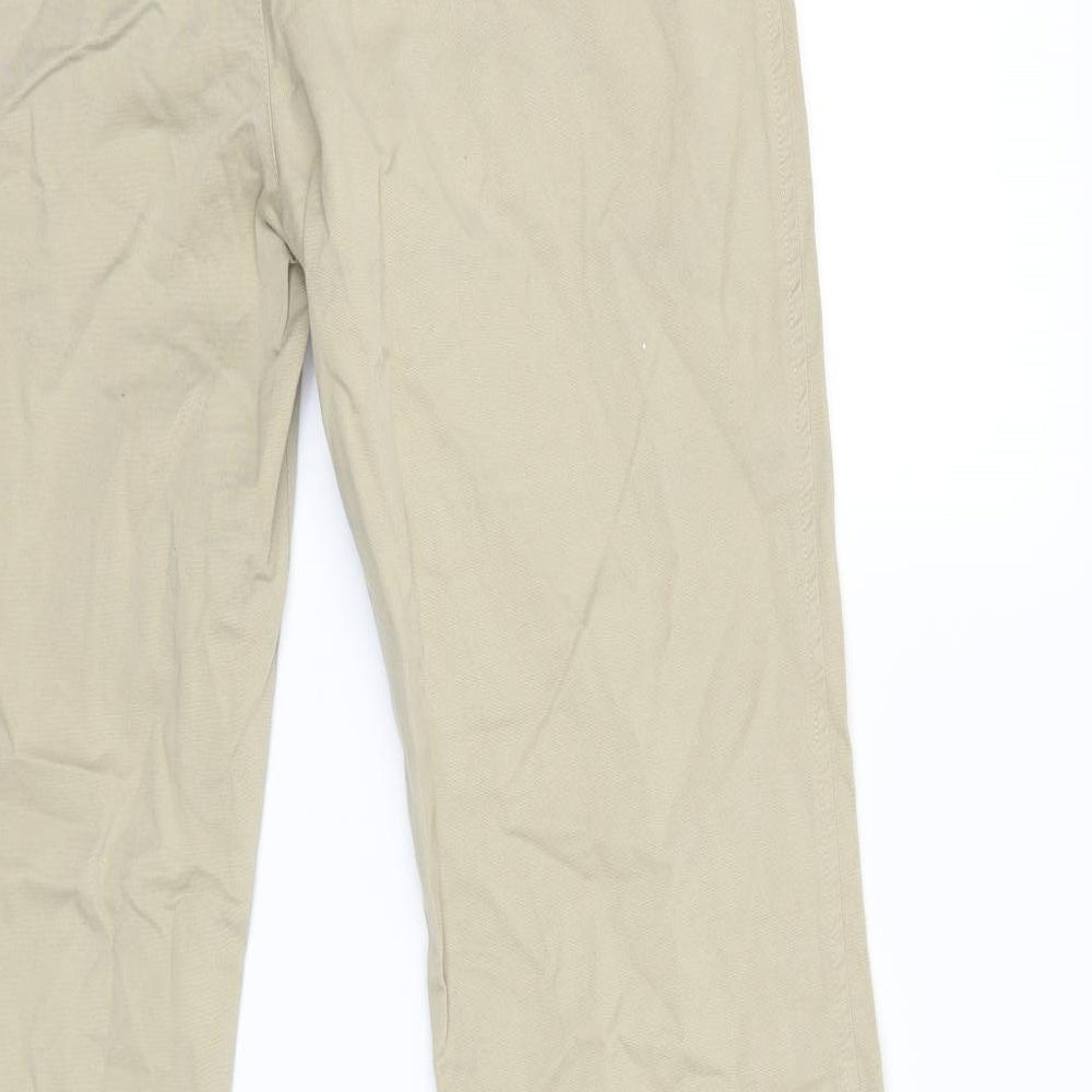 Massimo Dutti Mens Beige   Trousers  Size 44 L32 in