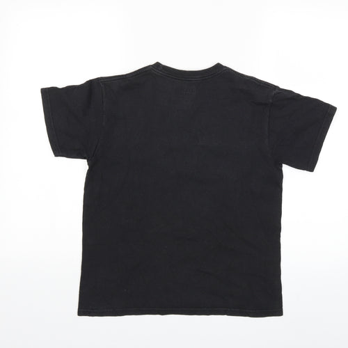 Angry Birds Womens Black   Basic T-Shirt Size 10