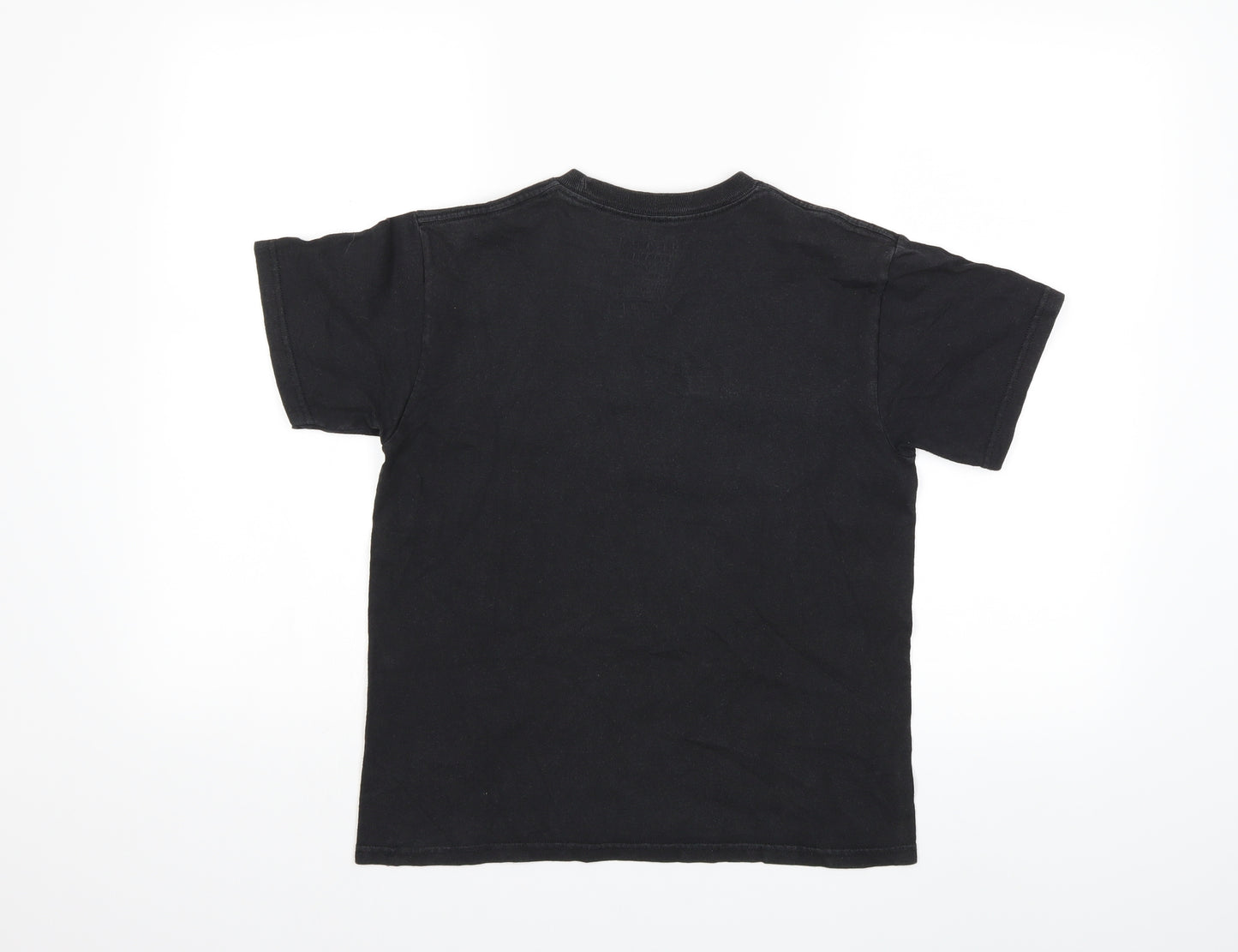 Angry Birds Womens Black   Basic T-Shirt Size 10